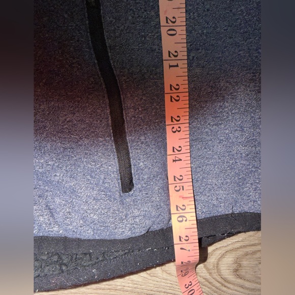 Hollister Blue Sherpa Lined Sweater Full  Zip Hoodie - Picture 6 of 6